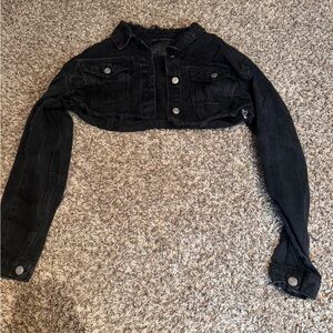 Cropped Denim Jacket